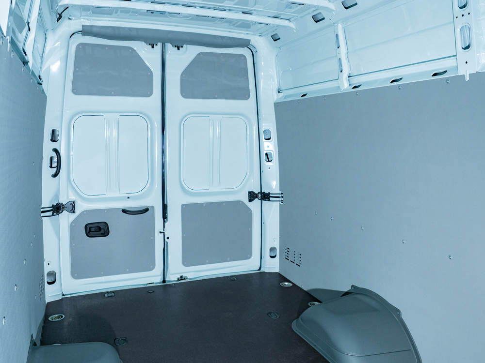 Płyty z PP o strukturze plastra miodu - zabudowa pojazdów