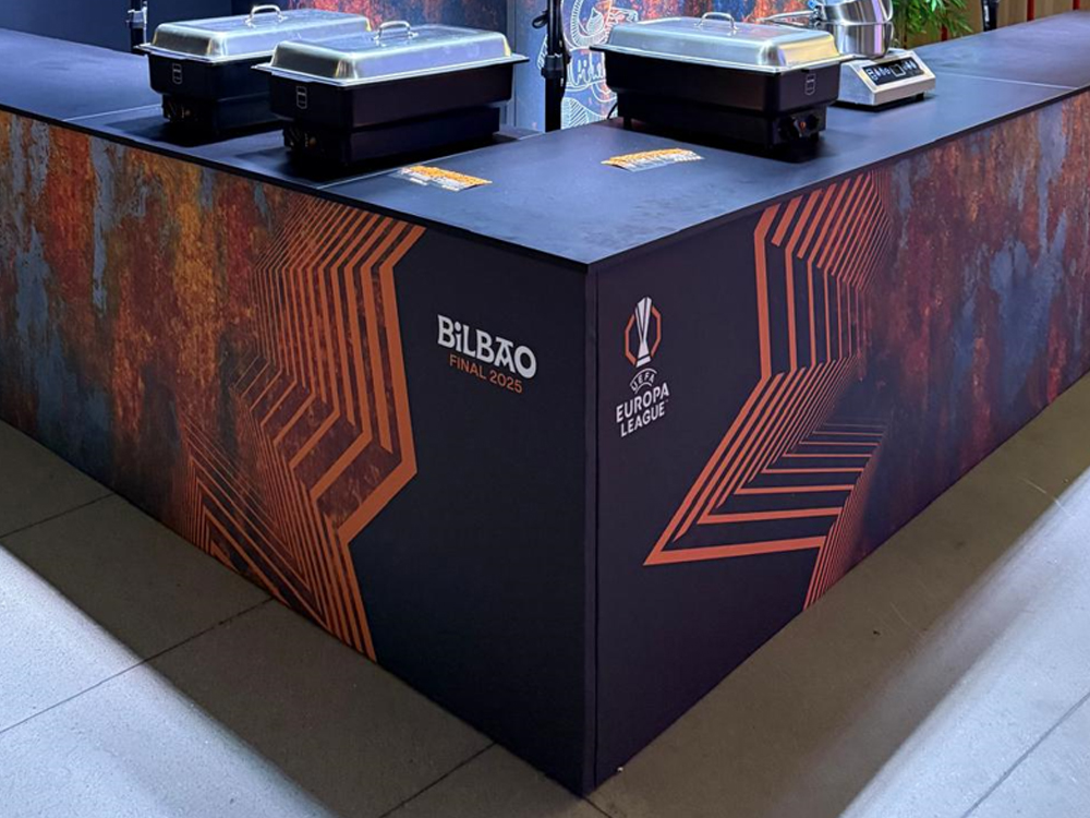 Strefy VIP na stadionie w San Mames podczas finały Ligii Europy