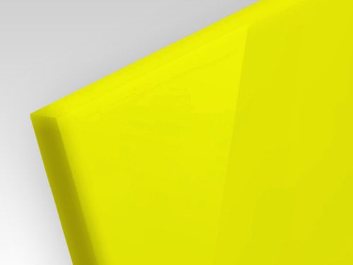 Płyty akrylowe ekstrudowane kolor jasno żółty 3 mm
