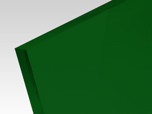 Płyty akrylowe wylewane kolory transparentne zielony 3 mm