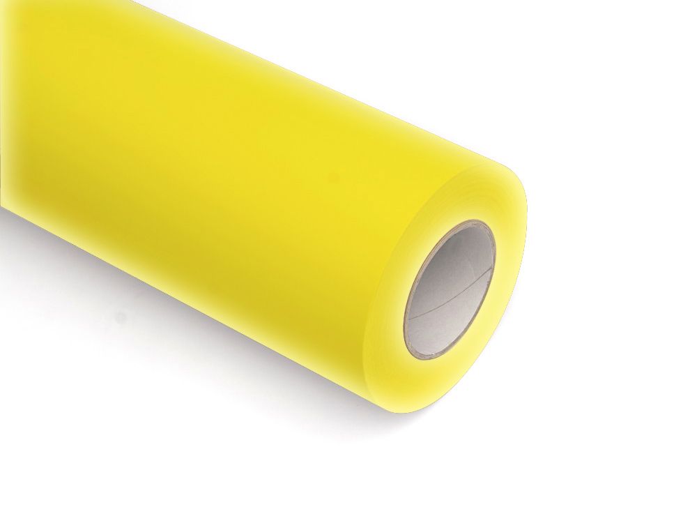 Folie samoprzylepne ploterowe monomerowe w połysku AV526 żółty
