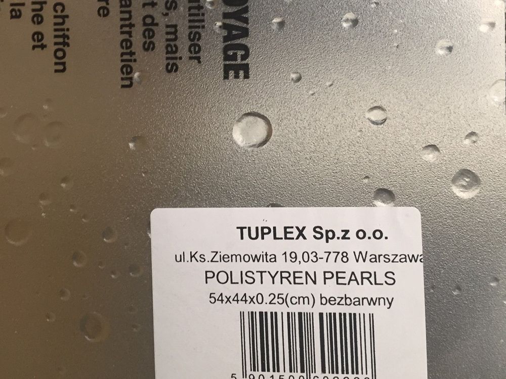 Polistyren pearls bezbarwny 2,5 mm