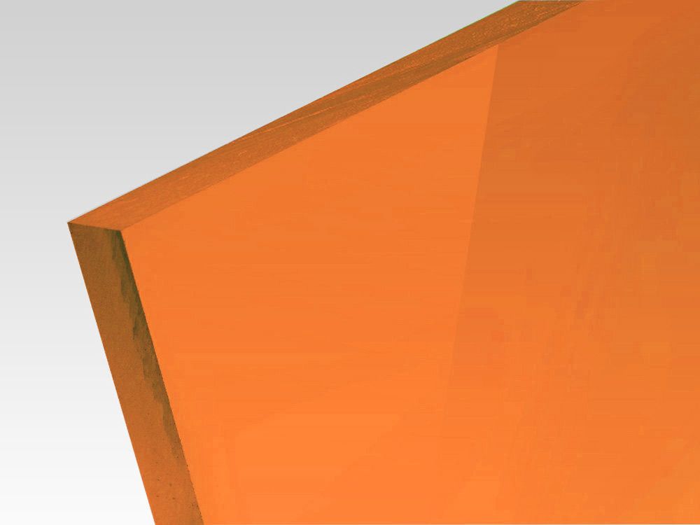 Płyty akrylowe wylewane kolory fluo pomarańczowy 3 mm