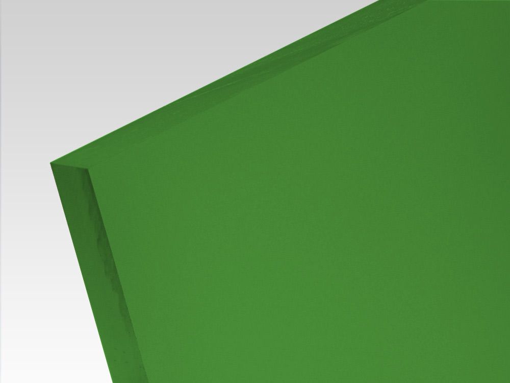 Płyty akrylowe wylewane kolory translucentne ciemny zielony 3 mm